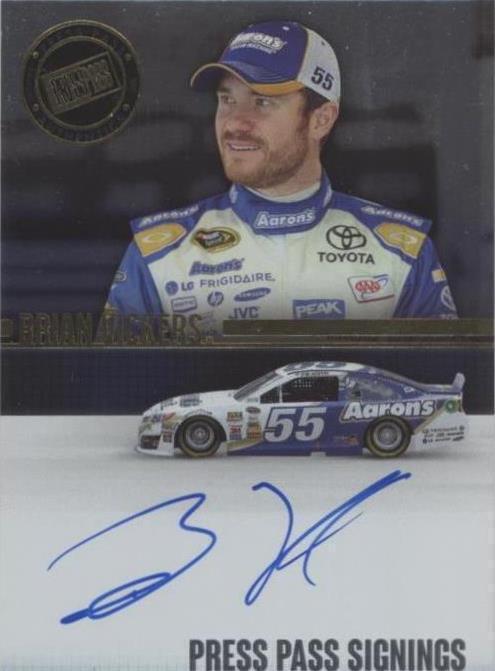2015 Press Pass - Brian Vickers #PPS-BV