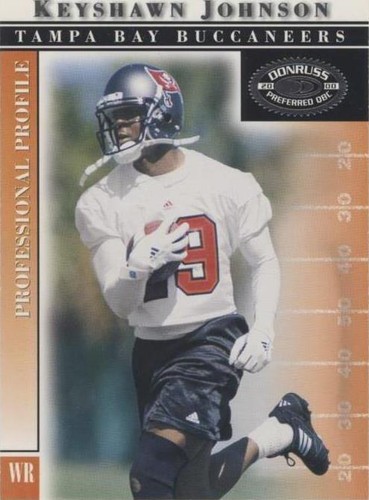 2000 Donruss Preferred QBC Keyshawn Johnson #22