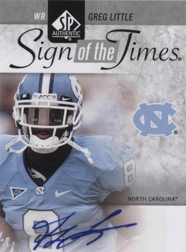 2011 SP Authentic Greg Little #ST-GL