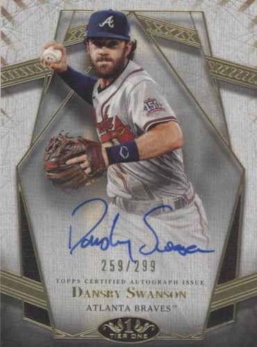 2022 Topps Tier One - Dansby Swanson #PPA-DSA
