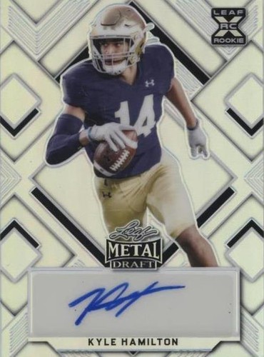 2022 Leaf Metal Draft Kyle Hamilton #BA-KH1