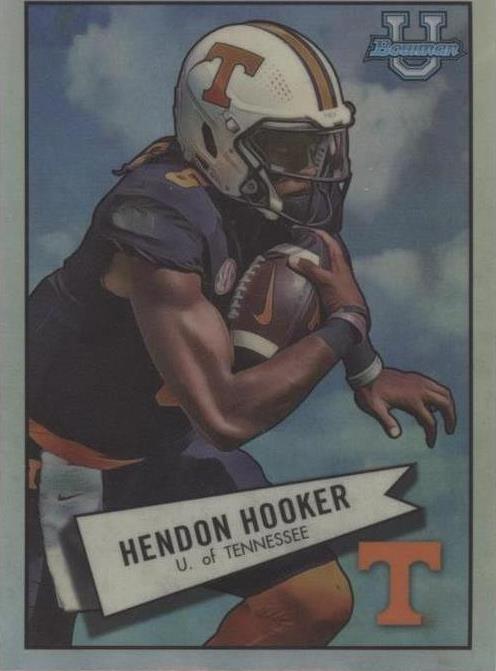 2022 Bowman University Chrome Hendon Hooker #52BF-23