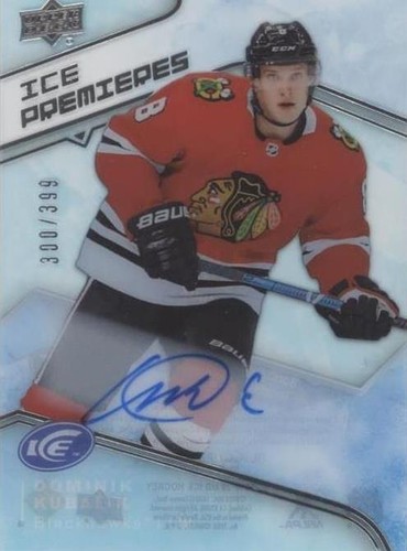 2019-20 Upper Deck Ice - Dominik Kubalik #IPA-DK