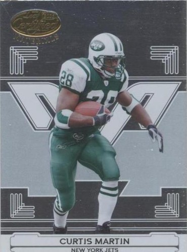2006 Leaf Certified Materials Curtis Martin #101
