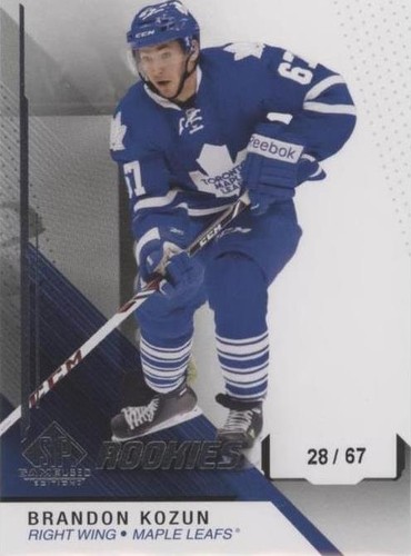 2014-15 SP Game Used - Brandon Kozun #179