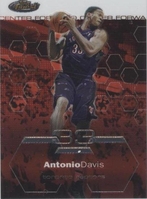 2002-03 Topps Finest - Antonio Davis #22