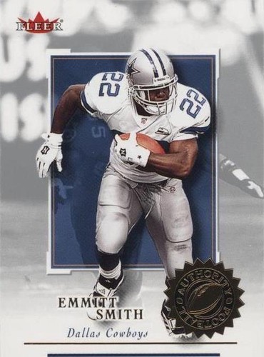 2001 Fleer Authority Emmitt Smith #35