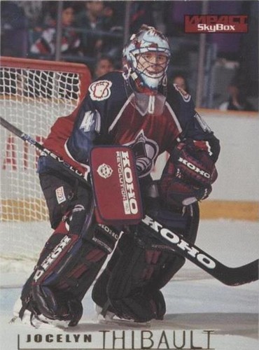 1995-96 Skybox Impact - Jocelyn Thibault #42
