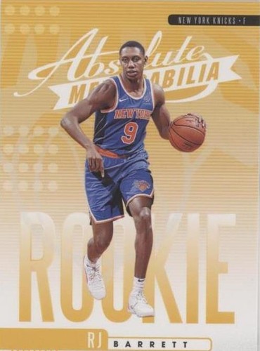 2020-2021 Panini Absolute Memorabilia Veteran RJ Barrett