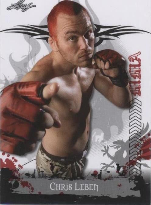 2010 Leaf MMA - Chris Leben #58