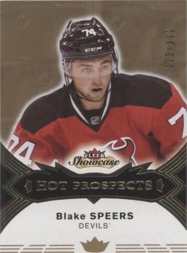 2016-17 Upper Deck Fleer Showcase - Blake Speers #139