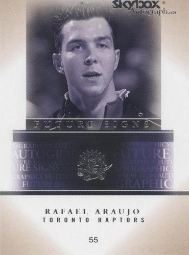 2004-05 Skybox Autographics - Rafael Araujo #9 FS