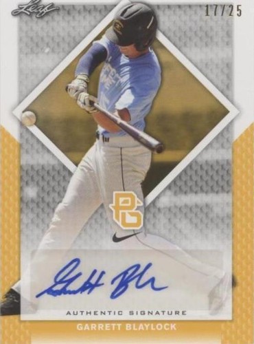 2016 Leaf Perfect Game National Showcase - Garrett Blaylock #BA-210