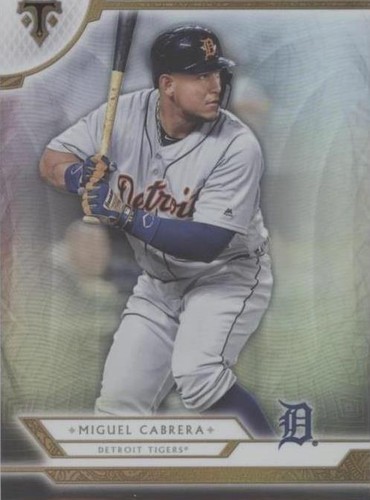 2018 Topps Triple Threads - Miguel Cabrera #12