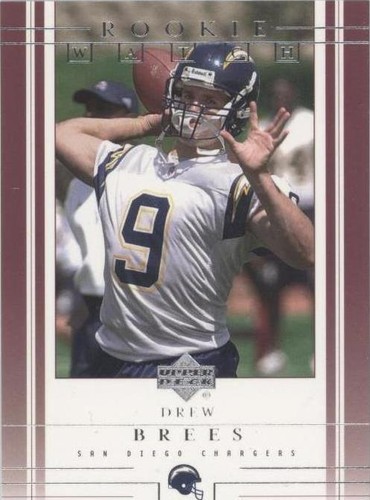 2001 Upper Deck Drew Brees #206