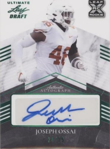 2021 Leaf Ultimate Draft Joseph Ossai #BA-JO2