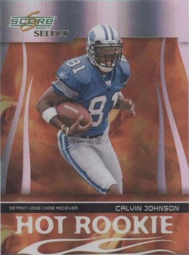 2007 Score Select Calvin Johnson #HR-5