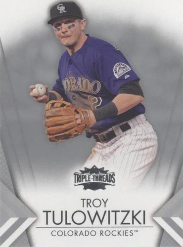 2012 Topps Triple Threads - Troy Tulowitzki #13
