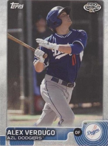 2015 Topps Pro Debut - Alex Verdugo #5