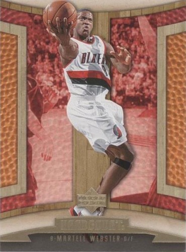 2006-07 Upper Deck Hardcourt - Martell Webster #82