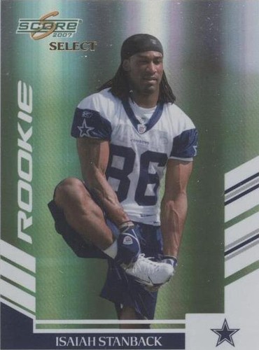 2007 Score Select Isaiah Stanback #337