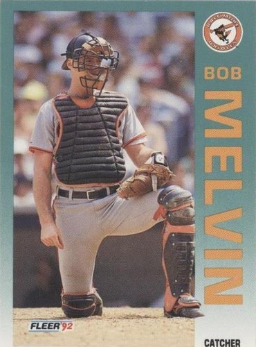 1992 Fleer - Bob Melvin #15