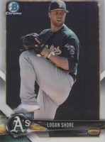 2018 Bowman Chrome - Logan Shore #BCP202