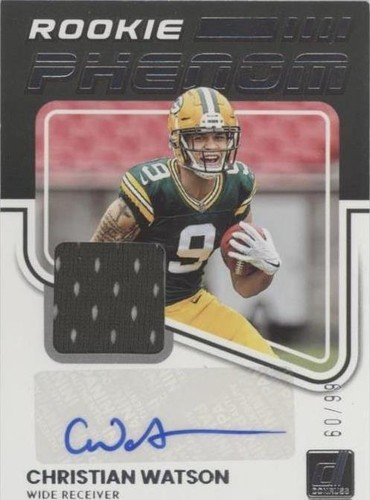 2022 Panini Donruss Christian Watson #RPA-15