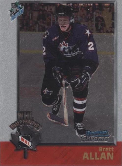 1998-99 Bowman Chrome CHL - Brett Allan #122