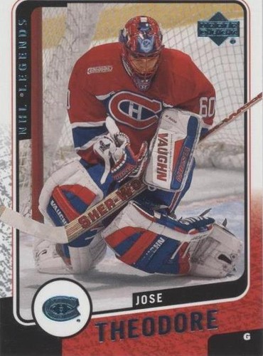 2000-01 Upper Deck Legends - Jose Theodore #72