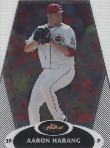 2008 Topps Finest - Aaron Harang #106