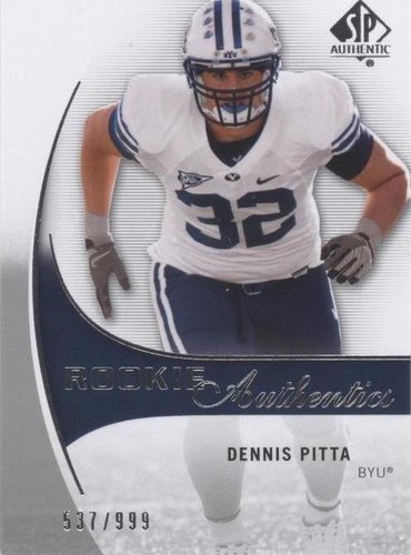 2010 SP Authentic Dennis Pitta #217