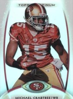 2012 Topps Platinum Michael Crabtree #74