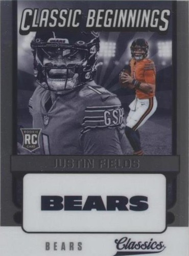 2021 Panini Classics Justin Fields #CB-JF