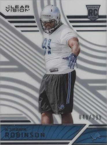 2016 Panini Clear Vision A'Shawn Robinson #153