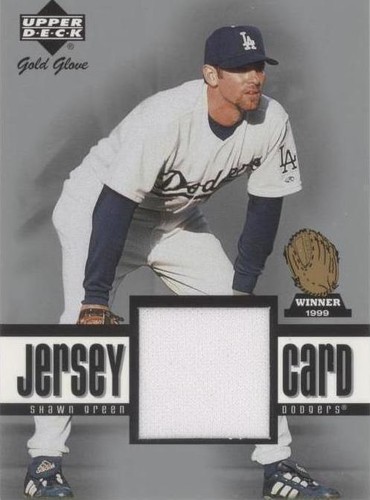 2001 Upper Deck Gold Glove - Shawn Green #GG-SG