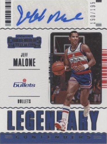 2020-21 Panini Contenders - Jeff Malone #LC-JEF
