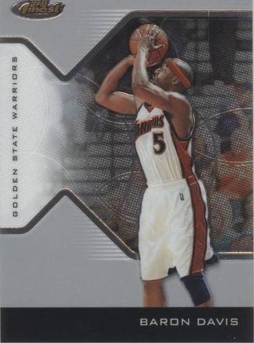 2004-05 Topps Finest - Baron Davis #72