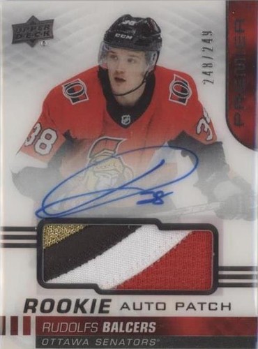 2019-20 Upper Deck Premier - Rudolfs Balcers #AR-RB