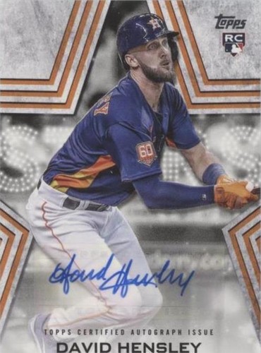 2023 Topps Series 1 - David Hensley #BSA-HEN