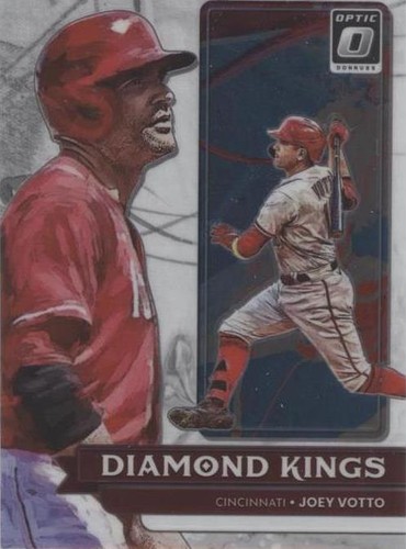 2022 Panini Donruss Diamond Kings Number 1 1/1 Joey Votto