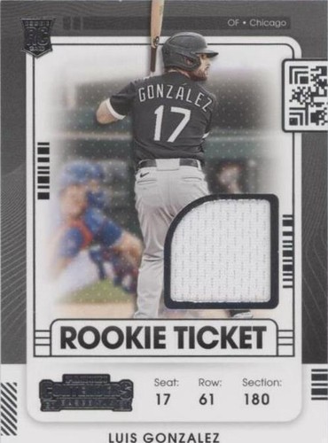 2021 Panini Contenders - Luis Gonzalez #RTJ-LU