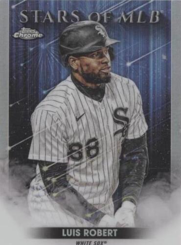 Luis Robert 2023 Topps Series 1 Stars of MLB Chrome White Luis Robert 2023 Topps Series 1 Stars of MLB Chrome White