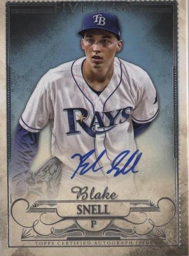 2016 Topps Five Star - Blake Snell #FSA-BSN