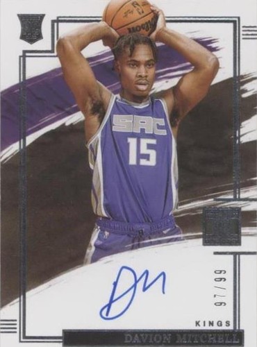 2021-22 Panini Impeccable - Davion Mitchell #RA-MIT