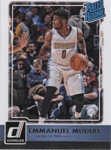 2015-16 Panini Donruss - Emmanuel Mudiay #221