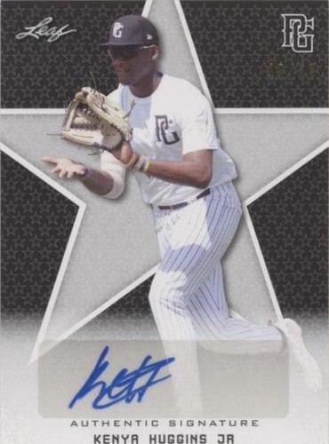 2020 Leaf Perfect Game National Showcase - Kenya Huggins #BA-KH1