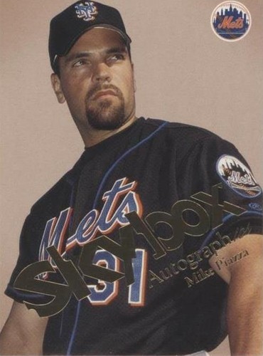 2004 Skybox Autographics - Mike Piazza #43
