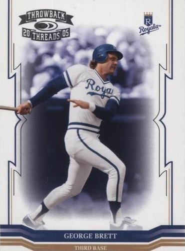 2005 Donruss Throwback Threads - George Brett #284