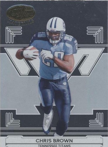 2006 Leaf Certified Materials Chris Brown #142